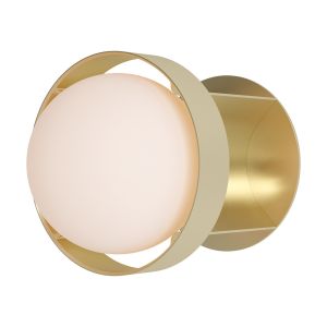 Image de Tala Applique murale en aluminium dor&eacute; Loop