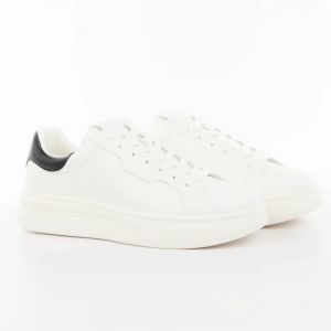 Guess Basket USA signature Homme Blanc
