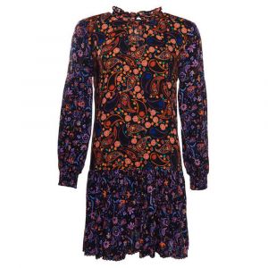 Image de Superdry Mini Robe à col Haut décontractée, Imprimé Cachemire, XS Femme