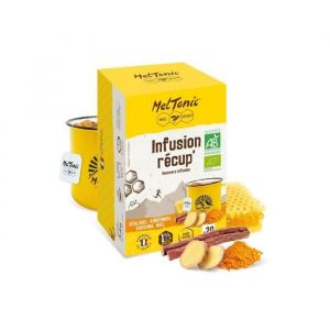 Meltonic Lot de 20 infusions de recuperation infusion recup reglisse gingembre curcuma miel 20x1 7g