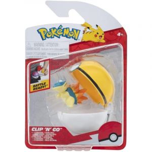 Jazwares Pokémon Clip 'N' Go (Cyndaquil with Level Ball) W20
