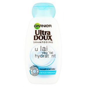 Image de Garnier Ultra DOUX - Shampooing au lait végétal hydratant, cheveux normaux