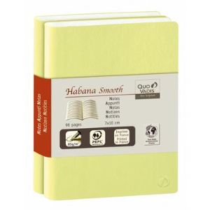 Quo Vadis 2 carnets de note 10 lign&eacute;s (7 x 10 cm)