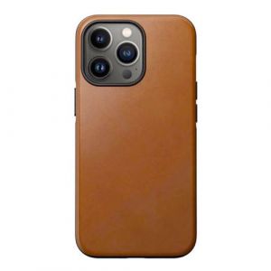 Image de Nomad Coque en cuir Magsafe pour iPhone 14 Plus - Brun - NM01278085