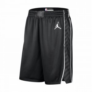 Image de Jordan Short de basketball Dri-FIT NBA Swingman Brooklyn Nets Statement Edition pour homme - Noir - Taille XL - Male