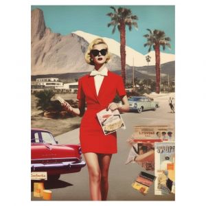 Hartman AI Affiche - 60's Collages 07 (30x40 cm)