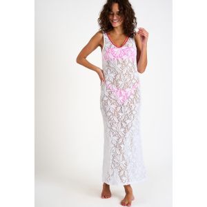 Banana Moon Robe longue Imogen effet dentelle