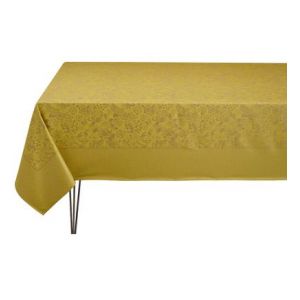 Image de Le Jacquard Français Nappe enduite Osmose 100% coton enduction acrylique Jaune