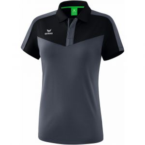 Erima Équipe De Chemises Polo 38 Black / Grey