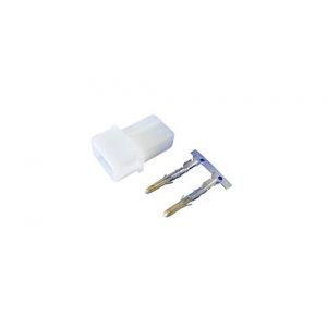 Jamara Prise mâle AMP, contact or, 2pcs