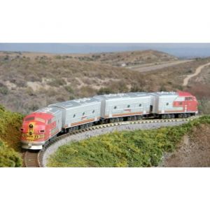 Rokuhan 7297642 Z Shorty EMD F7 ATSF 2 Kit de Voiture ATSF