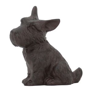 Signes Grimalt Figurine de chien en fonte pour décoration rustique dans la maison et le jardin