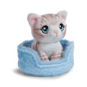Nici Peluche chat dans un panier