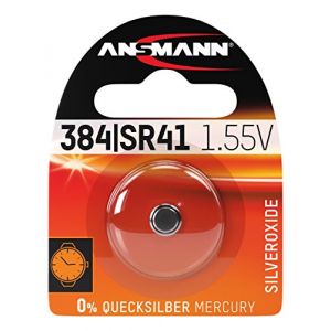 Ansmann Pile silveroxid montre 1.55v sr41/384/392