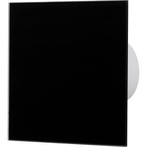 Orno Panneau en verre noir mat pour VMC et ventilations