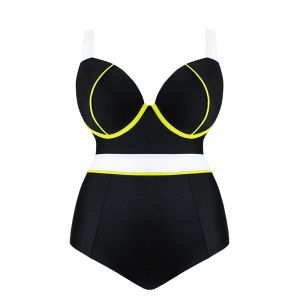 Maillot de bain une pi&egrave;ce noir