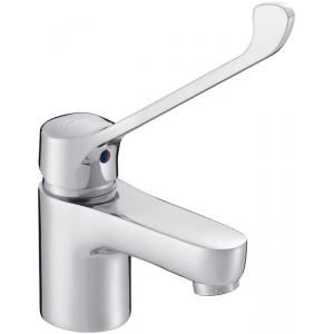 Jacob Delafon E16024-4ND-CP - Mitigeur de lavabo Jule Easy avec levier long sans vidage