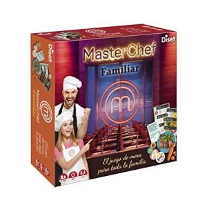Diset Jeu de société MasterChef familial plateau 3-6 joueurs 45 min multigénérationnel espagnol