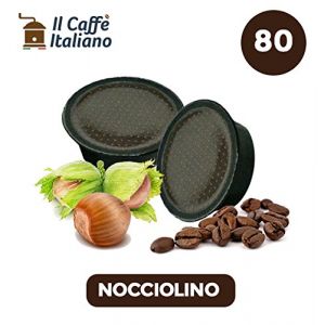 Il caffè italiano 80 capsules de café compatible avec machines Lavazza A Modo mio