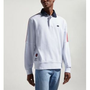 Image de Eden Park Sweat polo Federal 15 de France coton Blanc - Couleur Blanc - Taille XL