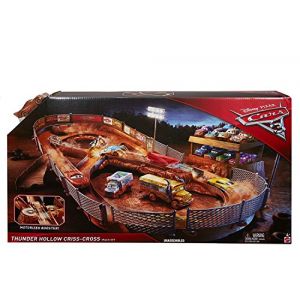 Image de Mattel Circuit de voitures Cars 3 Thunder Hollow avec véhicule Flash McQueen