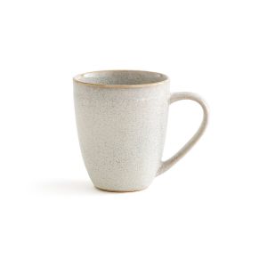 Lot de 4 mugs grès, Soul Gris Clair Taille Taille Unique