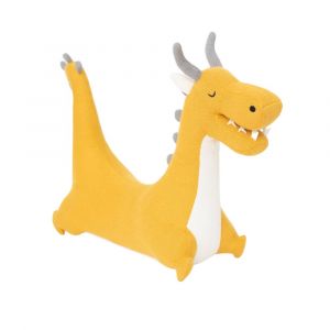 Peluche Mini-Dragon 100% Coton Orange