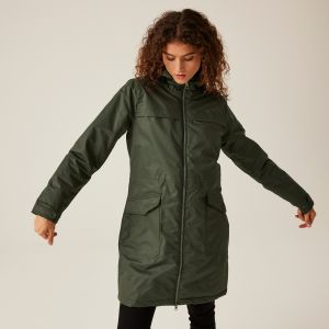 Regatta Veste Parka Imperméable Romine II Pour Femme Vert, Taille: 52