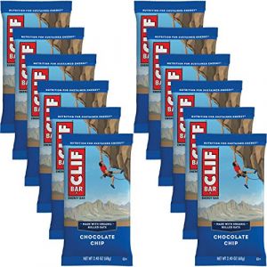 CLIF Bar Energy Protein Bar, Non-GMO Chocolate Chip - 2.4 oz