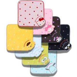 Sanrio Character Mini Hand Towel / Handkerchief Kerokerokeroppi - Approx. W25&times;D0.4&times;H23cm