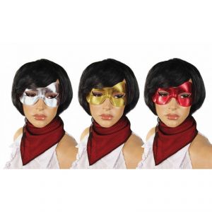 Ptit Clown RE10016 - Loup tissu m&eacute;tallis&eacute;