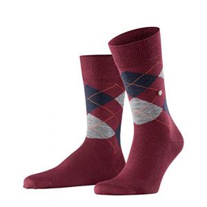 Image de Burlington Lot de 2 paires de chaussettes Edinburgh pour homme - Taille 40-46 - Couleur : rose/orange