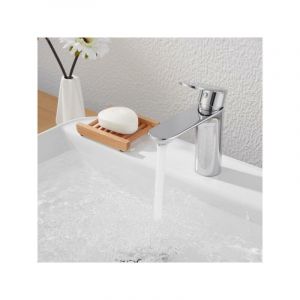 Silamp Robinet Mitigeur Lavabo Salle de Bain Inox Arrondi