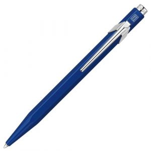 Caran d'Ache Stylo à bille 849 Metal Range, bleu saphir, encre bleue