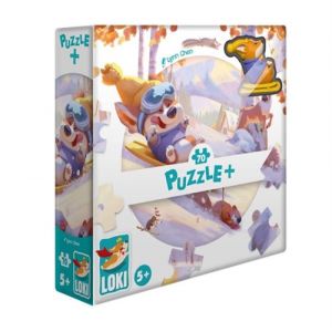 Loki Puzzle+ 70 pièces fait de la luge