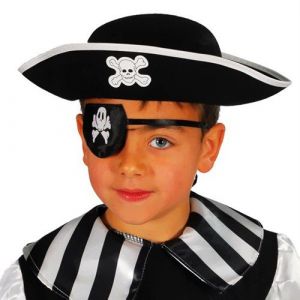 Image de Chapeau pirate feutre enfant 13555 Fiestas Guirca