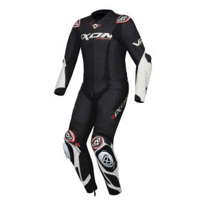 Ixon Combinaison cuir Vortex 3 noir/blanc- S