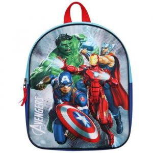 Les Sac à Dos Pour Enfants 3D Hulk, Thor, Iron Man et Captain America Bleu