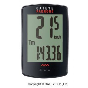 Image de Cateye Compteur Padrone CC-PA 100 W - Noir