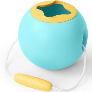 Quut Seau rond Mini Ballo Bleu et jaune Banane (1,7 L)