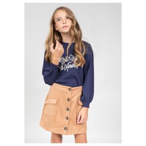 Deeluxe Pull VIVIANE - Couleur - Navy, Taille - 14