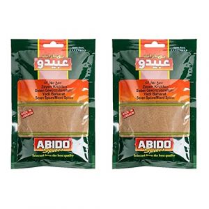 Lot 2x Sept épices - Abido - sachet 50g