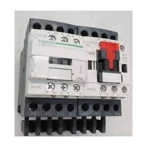 Schneider Electric Contacteur inverseur 25A 4P AC1 440V contact 4F (4NO) bobine 24V CC TeSys LC2D ELECTRIC LC2DT25BD