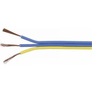 Tru Components Fil de câblage FBC 1567055 3 x 0.14 mm² bleu, jaune 25 m