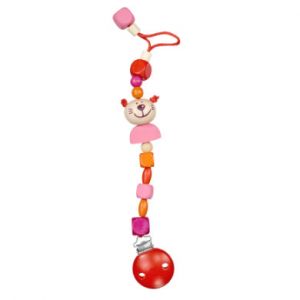 Selecta Attache-tétine chat Kitti, rouge