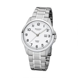 Regent Hommes Analogique Montre avec Bracelet en Acier Inoxydable 11150641