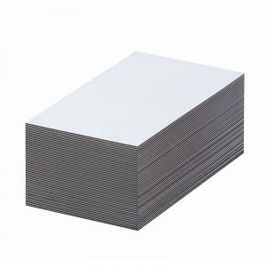 Certeo Etiquettes magnétiques - blanches - h x l 30 x 100 mm, lot de 100 - Coloris: blanc