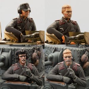 Image de Torro Figurine 1/16e Kit German TankCrew Set