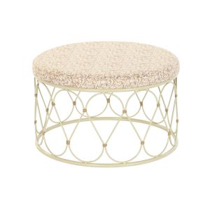 Image de Table d'appoint DKD Home Decor Métal Rotin (48 x 48 x 30 cm)