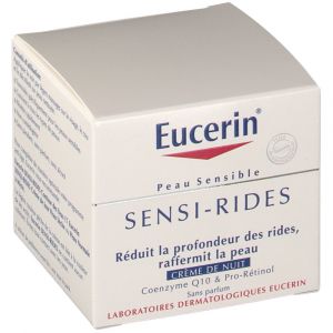Eucerin Sensi-Rides - Soin anti-rides de nuit 50 ml